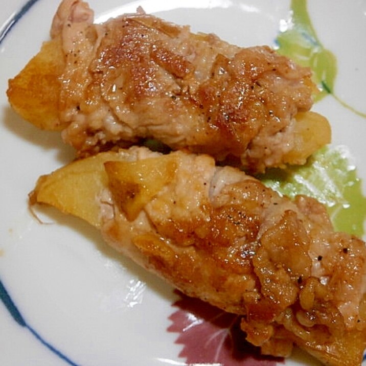 じゃがいもの豚肉巻き